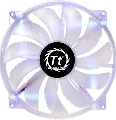 Fläkt 200 mm Thermaltake Pure 20 Genomskinlig Blå led, Chassifläkt