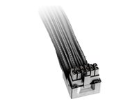 be quiet! 12VHPWR (male) - 12VHPWR (male) Sort 70cm Strömkabel