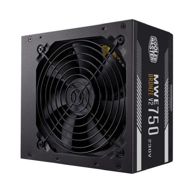 Cooler Master MWE V2 Bronze 750W, ATX, 12 cm fläkt, 80PLUS Bronze