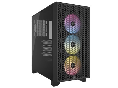 Corsair 3000D RGB Airflow Mid-Tower Case Black, ATX - Svart#1