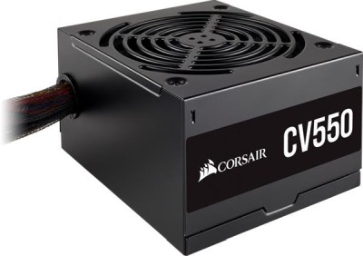 Corsair CV550 550W, ATX, 120 mm fläkt, 80PLUS Bronze