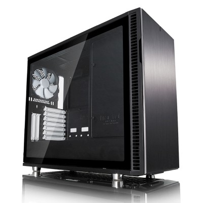 Fractal Design Define R6 USB-C, ATX, fönster i härdat glas - Black TG