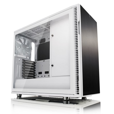 Fractal Design Define R6 USB-C, ATX, fönster i härdat glas - White TG#1