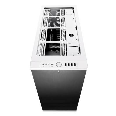 Fractal Design Define R6 USB-C, ATX, fönster i härdat glas - White TG#3