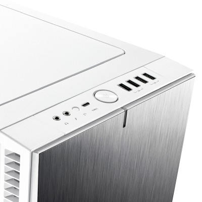Fractal Design Define R6 USB-C, ATX, fönster i härdat glas - White TG#6