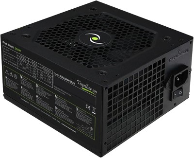 Tecnoware ATX 500W nätaggregat lämplig till OfficePc, med 120 mm tyst fläkt EJ GPU