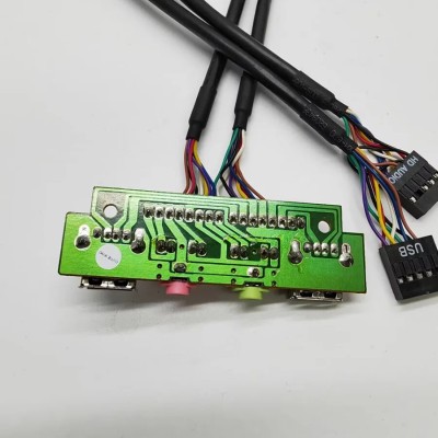 Front Pannel I/O USB2.0 AC97/HD Audio Cable Chassi#4