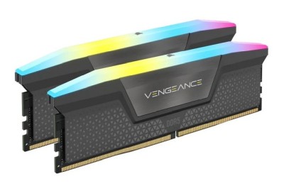 64 GB (2x32GB) DDR5-5600 Corsair Vengeance RGB CL40, AMD EXPO - Svart#1