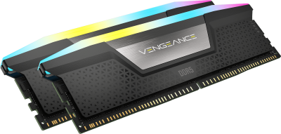 Corsair Vengeance RGB DDR5 Light Enhancement KitB -Black Heatsink