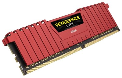 32 GB (2x16GB) DDR4-2666 Corsair Vengeance LPX Red