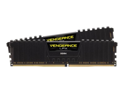 64 GB (2x32GB) DDR4-3600 Corsair Vengeance LPX Black CL18