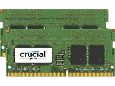16 GB (2x8GB) DDR4-2400 SODIMM Crucial, CL17
