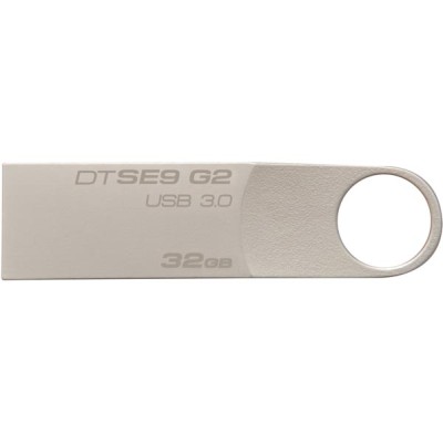 32 GB, Kingston DataTraveler SE9 G2, USB 3.0, metallhölje
