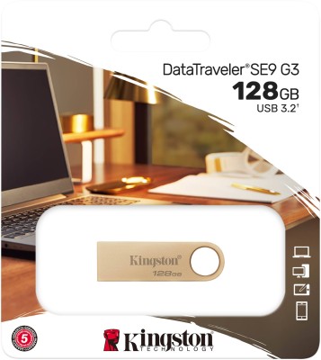 128 GB Kingston DataTraveler SE9 G3, USB 3.2, metallhölje#3