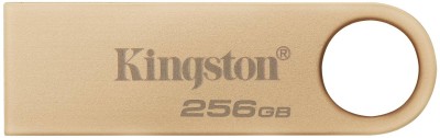 256 GB Kingston DataTraveler SE9 G3, USB 3.2, metallhölje - Guld