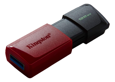 128 GB Kingston DataTraveler Exodia M, USB 3.2, Svart/röd#1