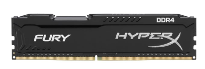 4 GB (1x4GB) DDR4-2400 Kingston HyperX Fury CL14 - Svart