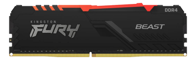 Kingston FURY Beast RGB 16GB DDR4 DIMM 3200MHz, CL16