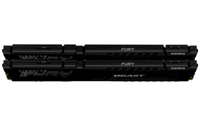 64 GB (2x32GB) DDR5-5200 Kingston FURY Beast Black CL40, AMD EXPO - Svart#2