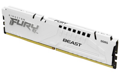 16 GB (1x16GB) DDR5-6000 Kingston FURY Beast White CL30, AMD EXPO - Vit
