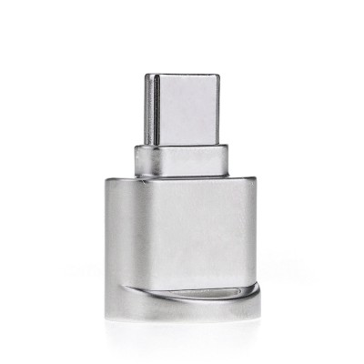 Kortläsare USB-C till Micro SD Adapter - Silver