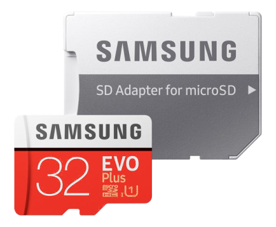 Samsung Evo+ 32GB microSDHC Class10