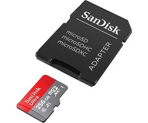 Sandisk Ultra 256GB microSDXC /w Adapter