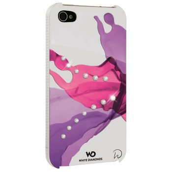 White Diamonds Liquids Rosa iPhone 4s Skal