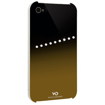 White Diamonds Sash Guld iPhone 4s Skal