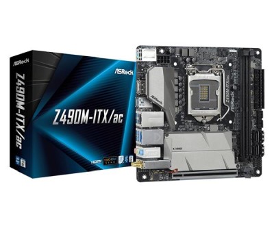 ASRock Z490M-ITX/ac Mini ITX LGA1200  Intel Z490