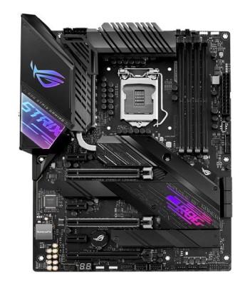 Asus ROG STRIX Z490-E Gaming, Intel LGA1200, Z490, 2xPCI Express, SLI/CrossFireX, ATX, 4xDDR4, 2xM.2 + SATA3 RAID, HDMI/DP, USB-C, ROG SupremeFX Audio, GigaLAN, Aura Sync#2