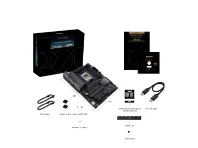 Asus ProArt B650-Creator, AMD AM5, ATX, 4xDDR5, 2xPCI Express, 3xM.2 + SATA3 RAID, HDMI/USB-C, USB-C, GigaLAN+2.5Gbe LAN#4