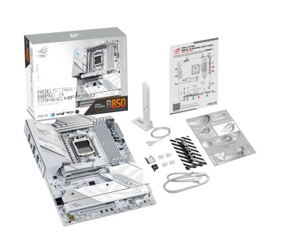 Asus ROG STRIX B850-A GAMING WIFI7 NEO, AMD AM5, ATX, 4xDDR5, 4xPCI Express, 4xM.2 + SATA3 RAID, HDMI, USB-C, 5Gbe LAN, ROG SupremeFX 7.1 ljud, WiFi 7, Bluetooth 5.4, Aura Sync RGB#7