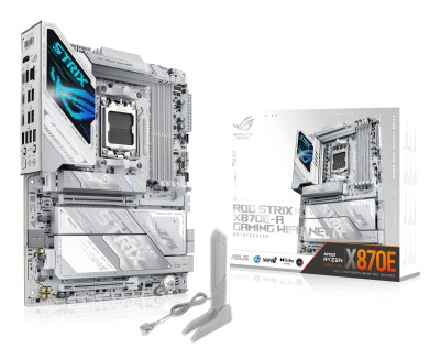 Asus ROG STRIX X870E-A GAMING WIFI7 NEO, AMD AM5, ATX, 4xDDR5, PCI Express, 4xM.2 + SATA3 RAID, HDMI/USB4, USB-C, 5Gbe LAN, WiFi 7, Bluetooth 5.4, Aura Sync RGB#1