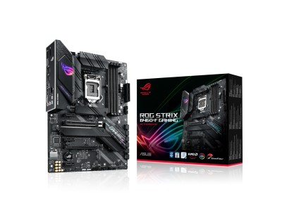 Asus ROG Strix B460-F GAMING, Intel LGA1200, B460, 2xPCI Express, CrossFireX, ATX, 4xDDR4, 2xM.2 + SATA3, HDMI/DP, USB-C, SupremeFX 7.1 audio, GigaLAN, Aura Sync RGB