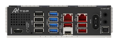 Gigabyte B850 AI TOP, AMD AM5, ATX, 2xPCI Express, 4xDDR5, 3xM.2 + SATA3 RAID, HDMI/USB-C, USB-C, 2x10GbE LAN, WiFi 7, Bluetooth 5.4, RGB Fusion#3