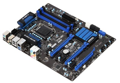 Moderkort MSI Z77A-S01 Socket 1155 Beg. Funktionstestat#2