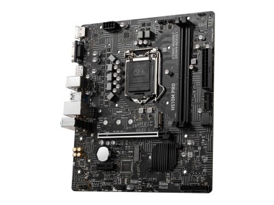 MSI H510M PRO Moderkort LGA 1200, mATX, DDR4, PCIe 4.0, 1x M.2#5
