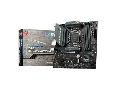 MSI MAG B560M BAZOOKA Moderkort LGA 1200, mATX, DDR4, PCIe 4.0, 2x M.2