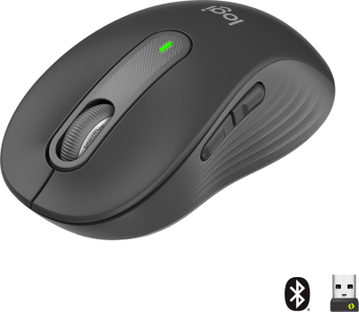 Logitech Signature M650 Large, 2000 dpi, RF/Bluetooth - Graphite