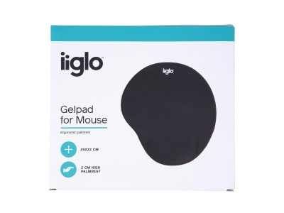 iiglo Gelpad Musmatta, ergonomisk, halksäker, gel handledsstöd#2