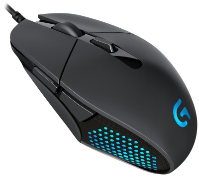 Logitech G302 Daedalus Prime MOBA Gaming Mouse, 240-4000 dpi, 6 knappar