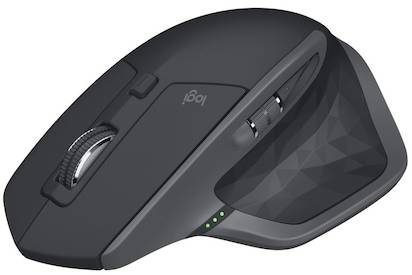 Logitech MX Master 2S Wireless Mouse, RF/Bluetooth, 4000 dpi - Svart