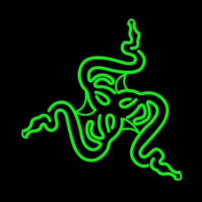 Musmatta svart Razer 36 x 30