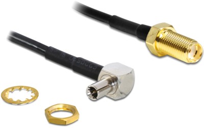 Delock antenn fäste SMA till TS-9 90grader