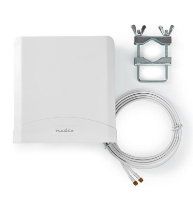 Antenn 5G / 4G / 3G Antenn | 5G | Inomhus eller Utomhus | 698-5000 MHz | Förstärkning: 6 dB | 2,5m | Vit#5