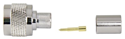 Kontakt N-14, crimp, hane av N-typ 50 ohm för LMR/MLL-400 10-pack