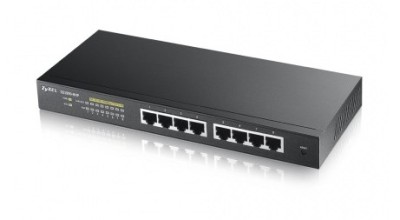 ZyXEL GS1900-8HP, 8-port Gigabit med 8xPower over Ethernet (PoE+), Webmanaged