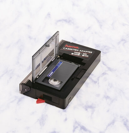 Kassettadapter VHS-C till VHS