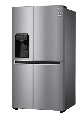 LG GSL461ICEE - Kylskåp/frys - sida vid sida med vattenbehållare, isbehållare - Wi-Fi - 625 liter - (stål)#1